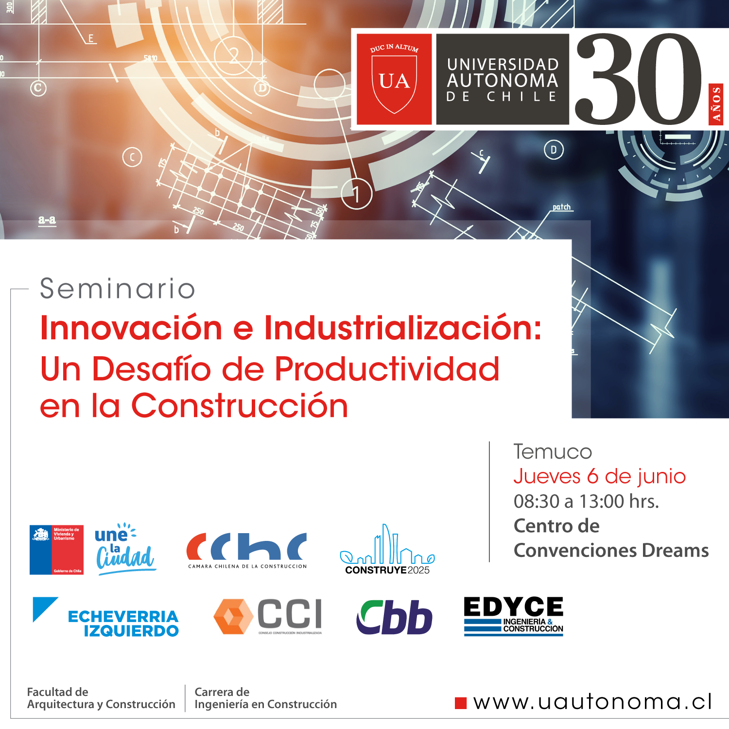 Seminario “Innovación e Industrialización: un desafío de productividad en la construcción”