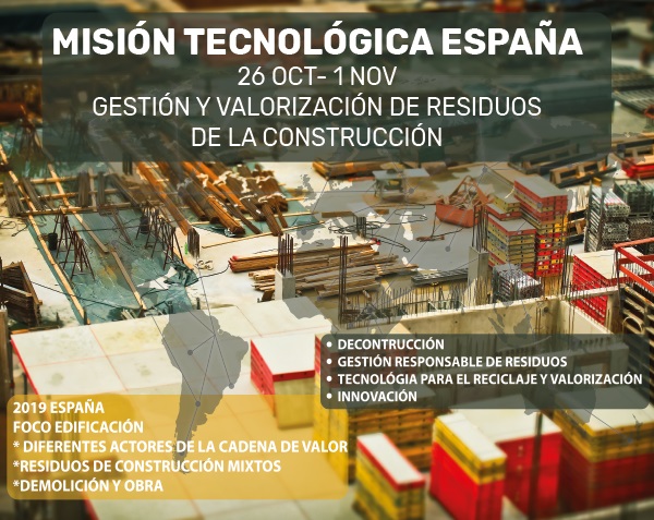 Misión Tecnológica Gestión y Valorización de Residuos de la Construcción | España 2019 | CONSentido