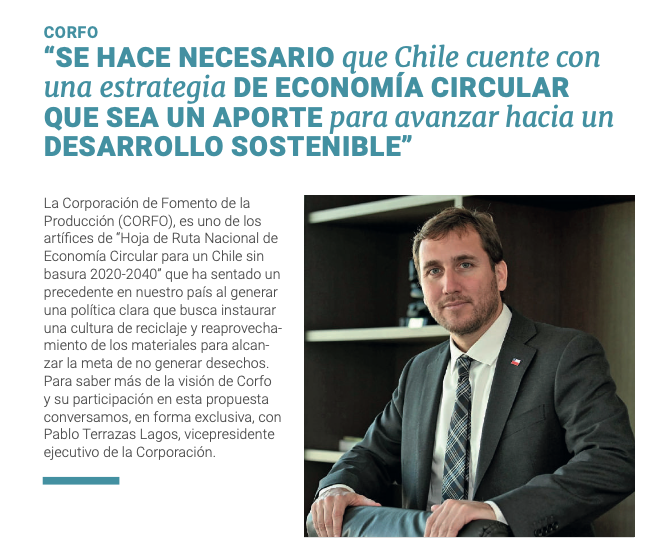Corfo: Se hace necesario que Chile cuente con estrategia de economía circular que permita avanzar hacia un desarrollo sostenible