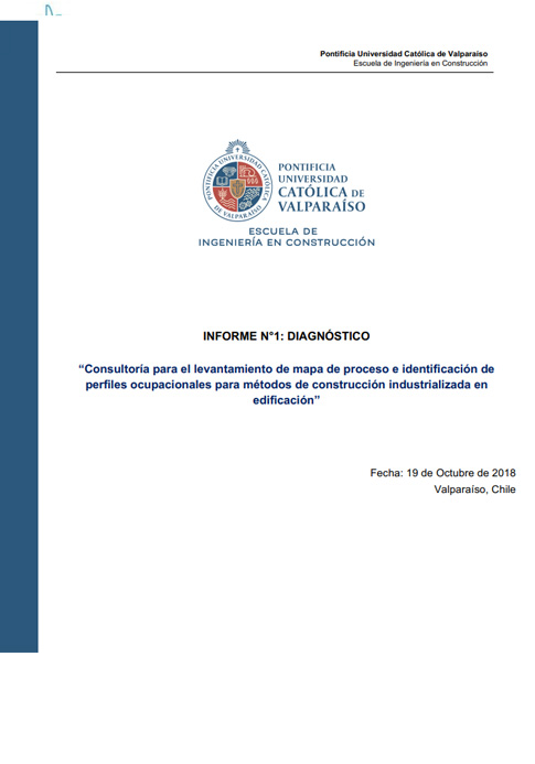 Consultoría para el levantamiento de mapa de proceso e identificación de perfiles ocupacionales para métodos de construcción industrializada en edificación