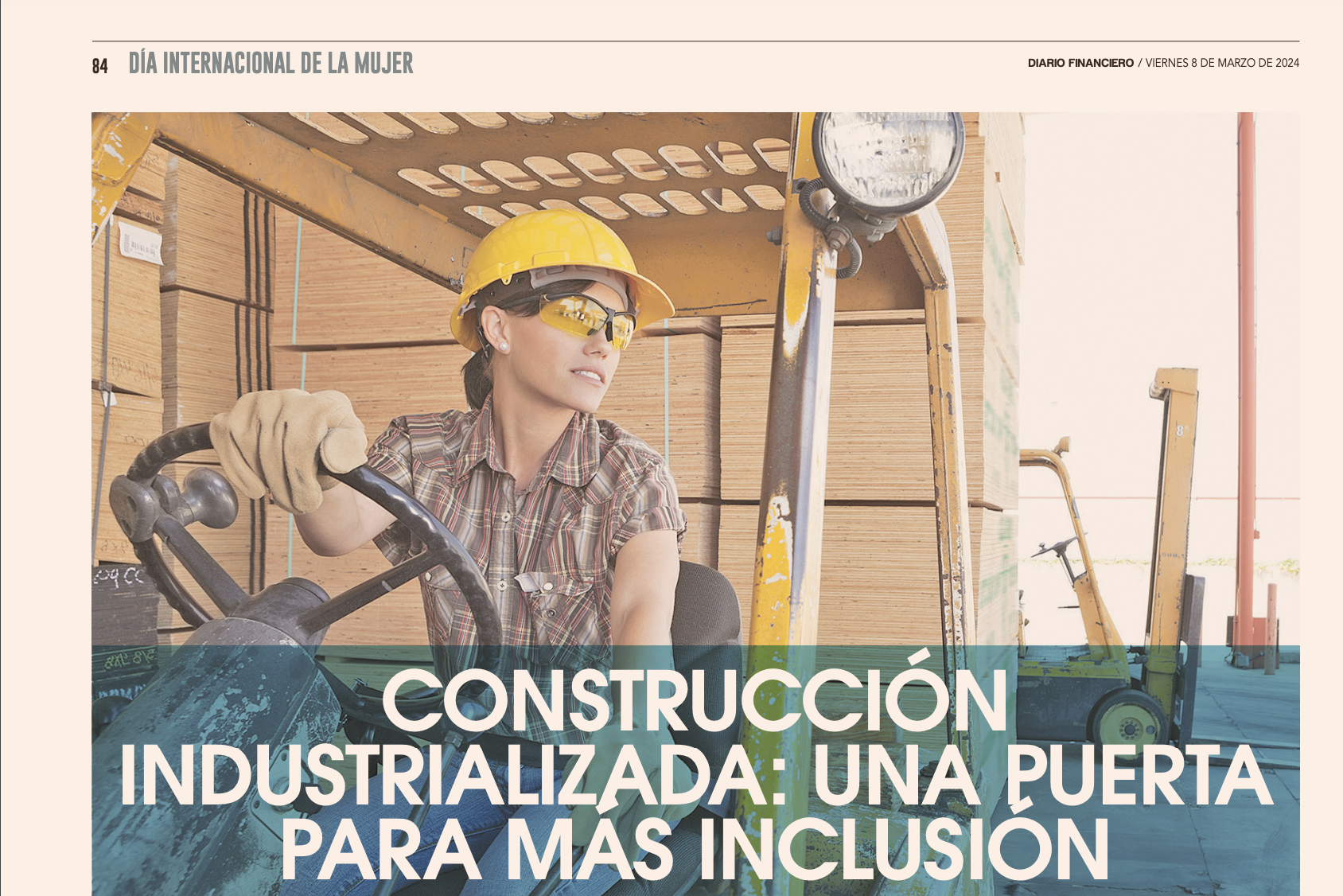 Construcción industrializada: Una puerta para más inclusión