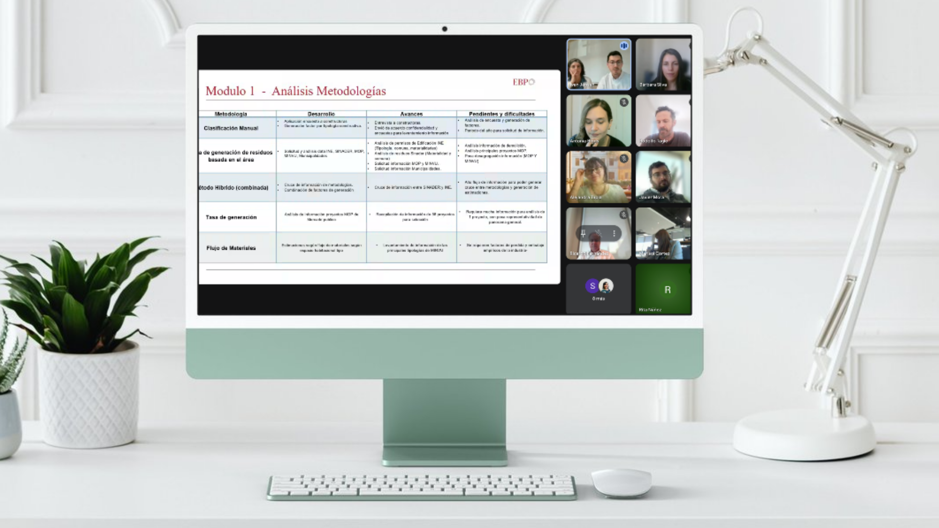 Hacia un ecosistema circular para Santiago: Red ECC avanza en modelación y diagnóstico regional