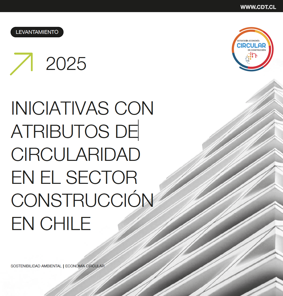 Iniciativas con atributos de circularidad en el sector construcción en Chile